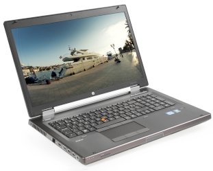 Laptop HP 8770W Core i7-3740QM 8 x 2,7 GHz / 8GB DDR3 / 240 SSD + 500 HDD / nVIDIA Quadro K3000M / 17,3 cala / Win 7 pro