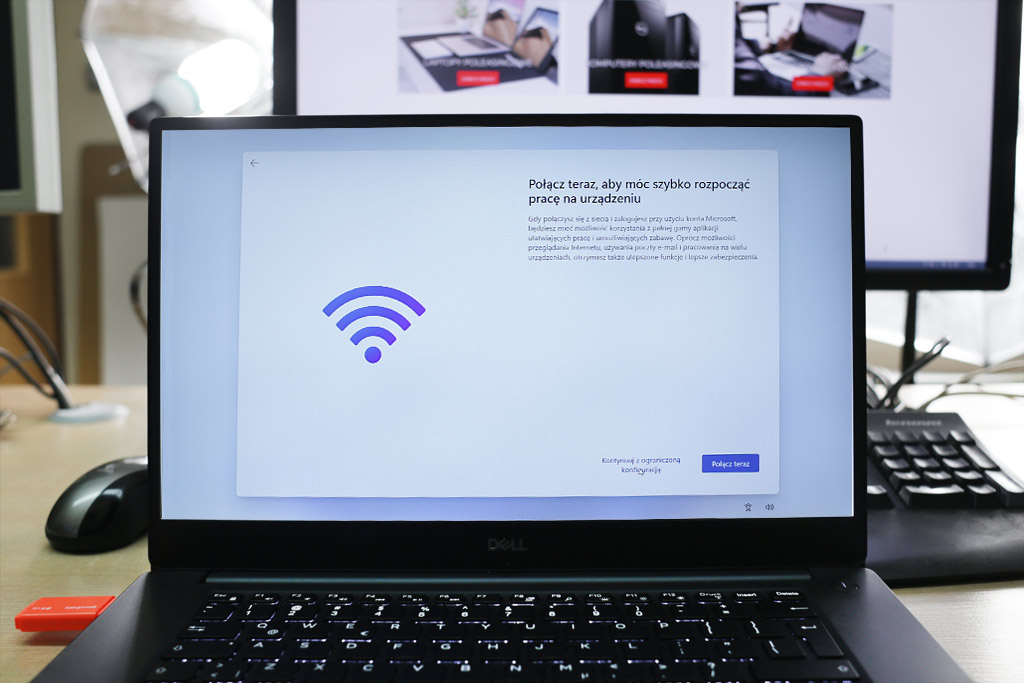 Połączenie z siecią Wi-Fi w Windows 11